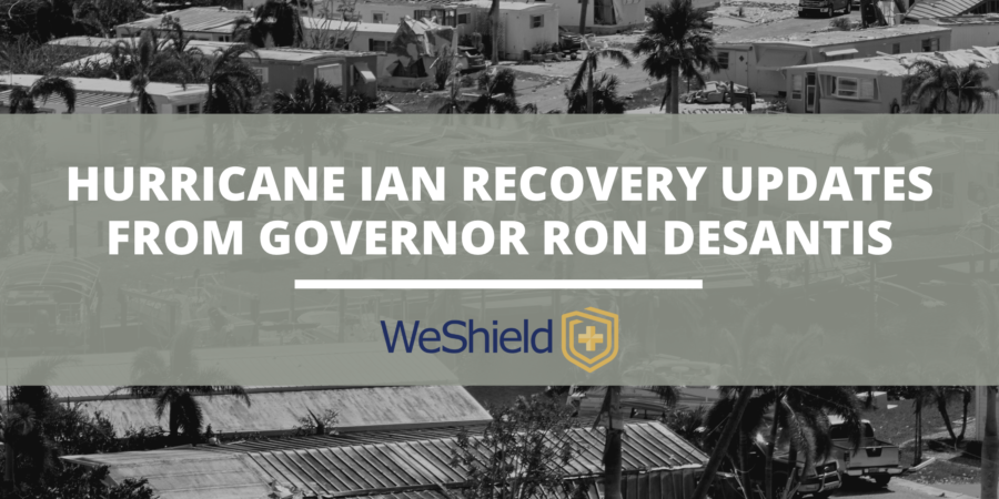 Hurricane Ian recovery updates from Governor Ron DeSantis